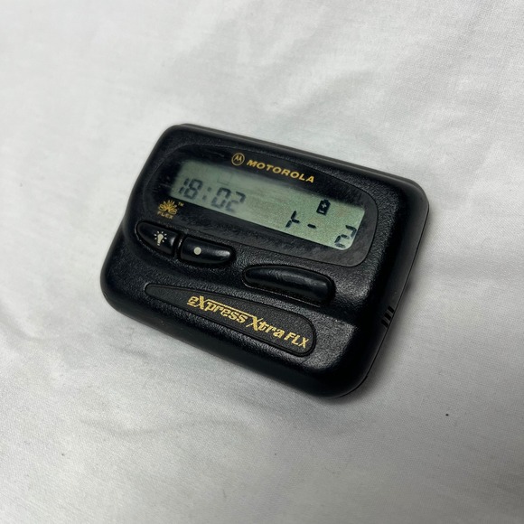 Motorola Other - Motorola Express Xtra FLX Pager Black Vintage Beeper 931.1125 MHz E969687